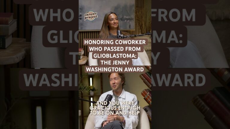 The Jenny Washington Award: Honoring Our Coworker and Friend After Glioblastoma Cancer Battle